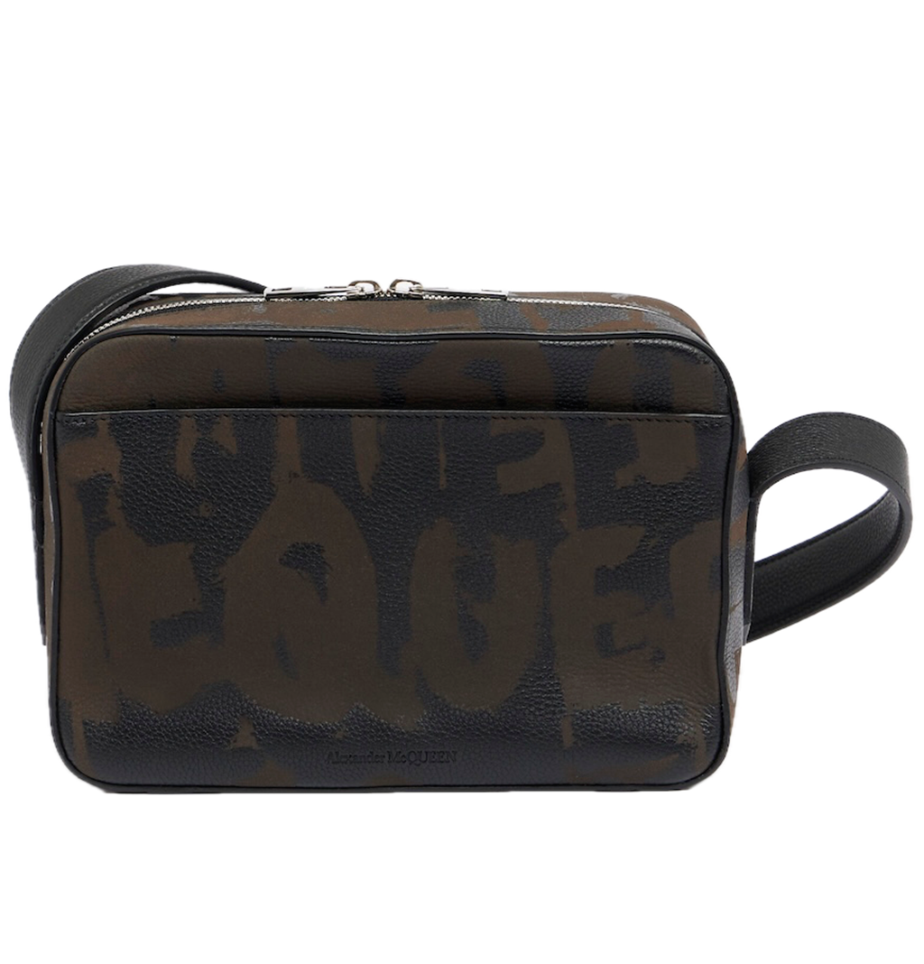 Túi Alexander McQueen Camera Bag 'Beige' 7262821AALB1062