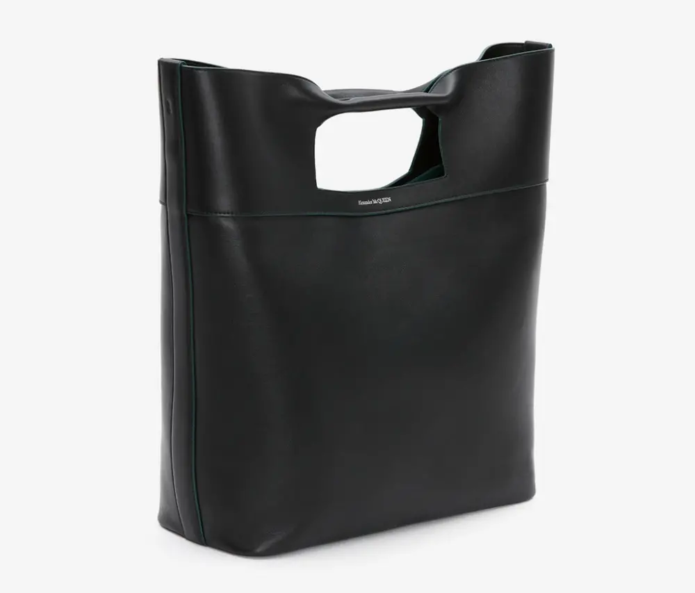 Alternative view of Túi Alexander McQueen Square Bow 'Black' 7352851AAJL1000