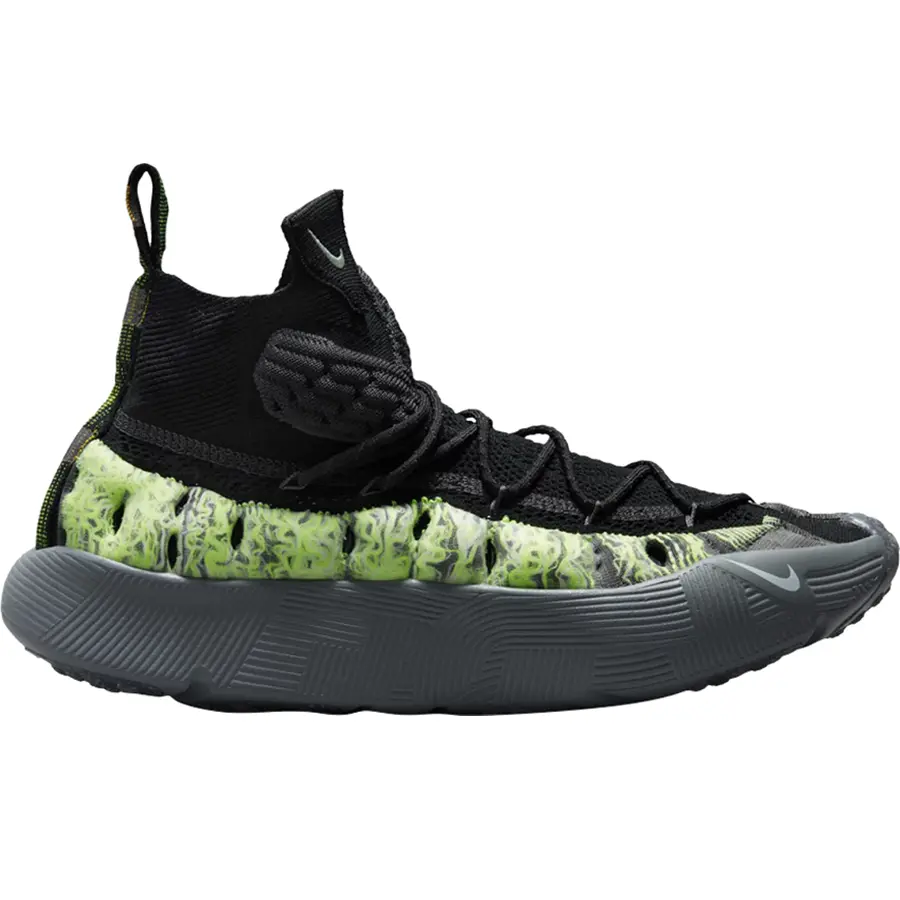 Giày Nike ISPA Sense Flyknit 'Black Green' CW3203-003