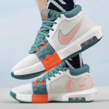 Giày Nike LeBron Witness 8 EP 'Grey Green' FB2237-101 - Ảnh 5