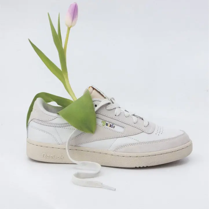 Giày Reebok Danielle Guizio x Club C 85 'Chalk' GZ3035 - Ảnh 4
