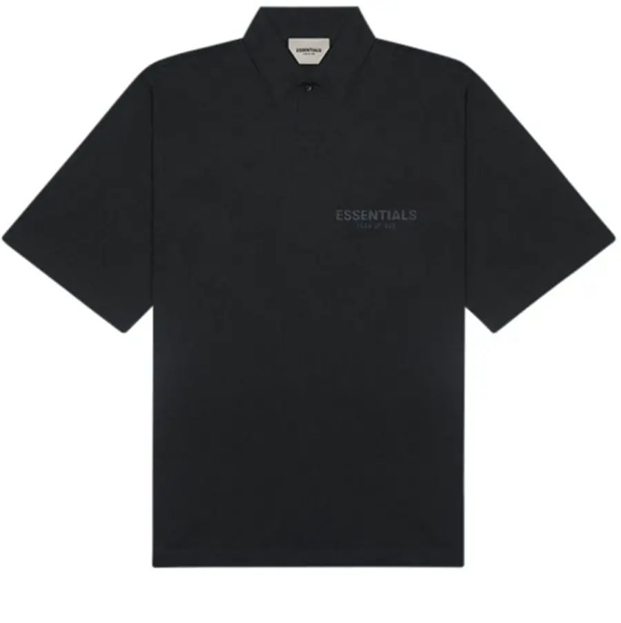 Áo Fear Of God Essentinals Boxy Polo 'Dark Slate' ESSSBPDS