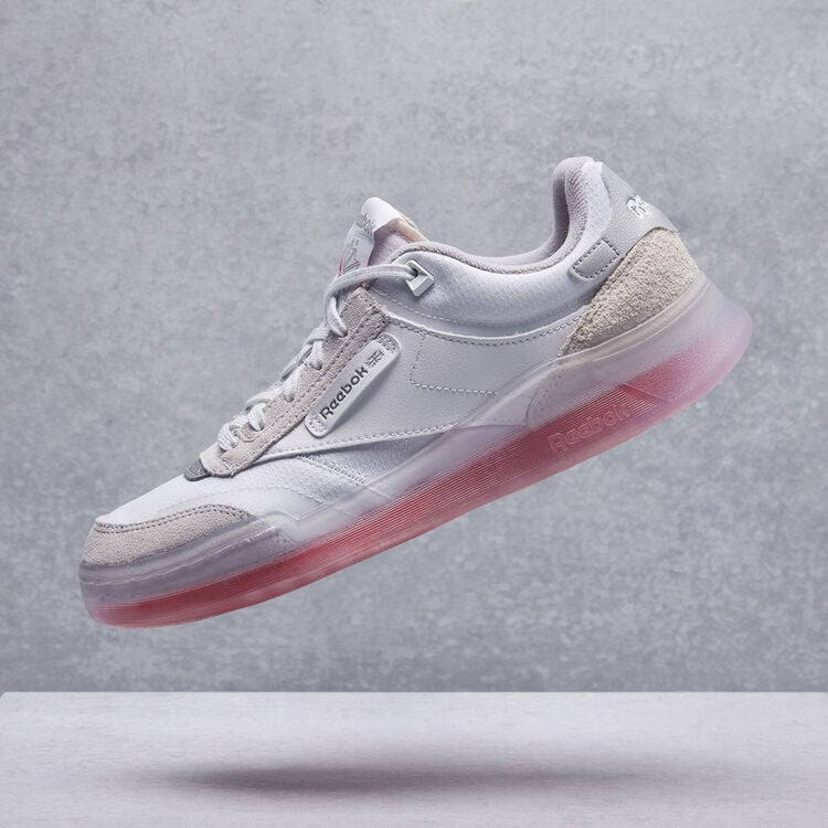 Giày Reebok Club C Legacy Schoenen 'White Silver Cherry' GX7546 - Ảnh 4