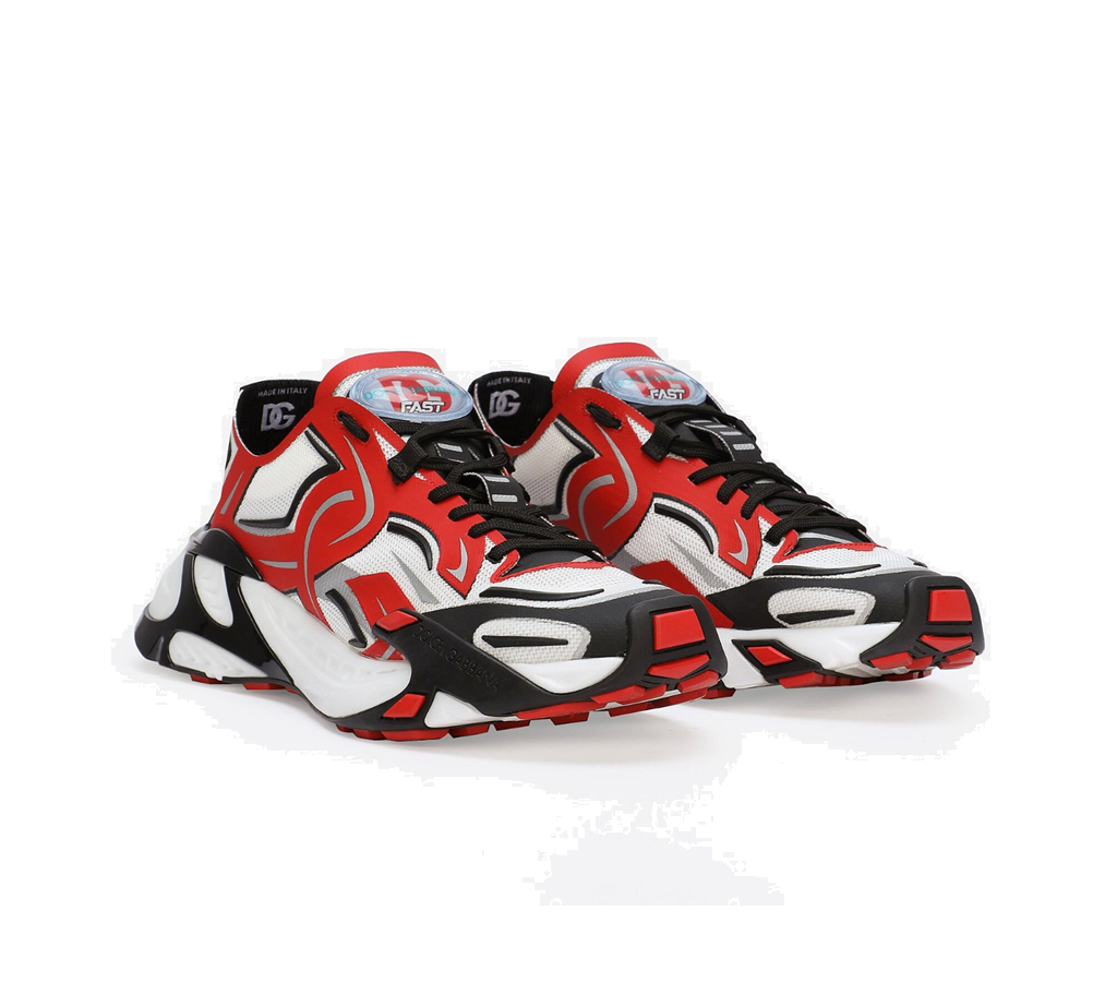 Giày Dolce & Gabbana Mesh 'Red' CS2175AH40589650 - Ảnh 3