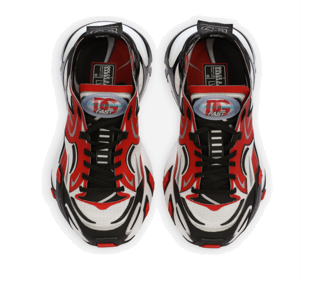 Giày Dolce & Gabbana Mesh 'Red' CS2175AH40589650 - Ảnh 4