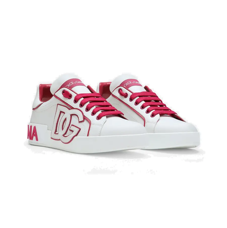 Giày Dolce & Gabbana Portofino 'Pink' CK2224AM9968B902 - Ảnh 3