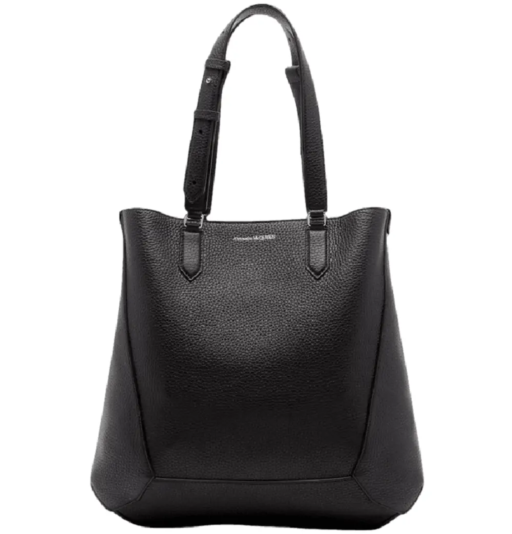 Túi Alexander McQueen Edge Medium 'Black' 7623421AAPO1000