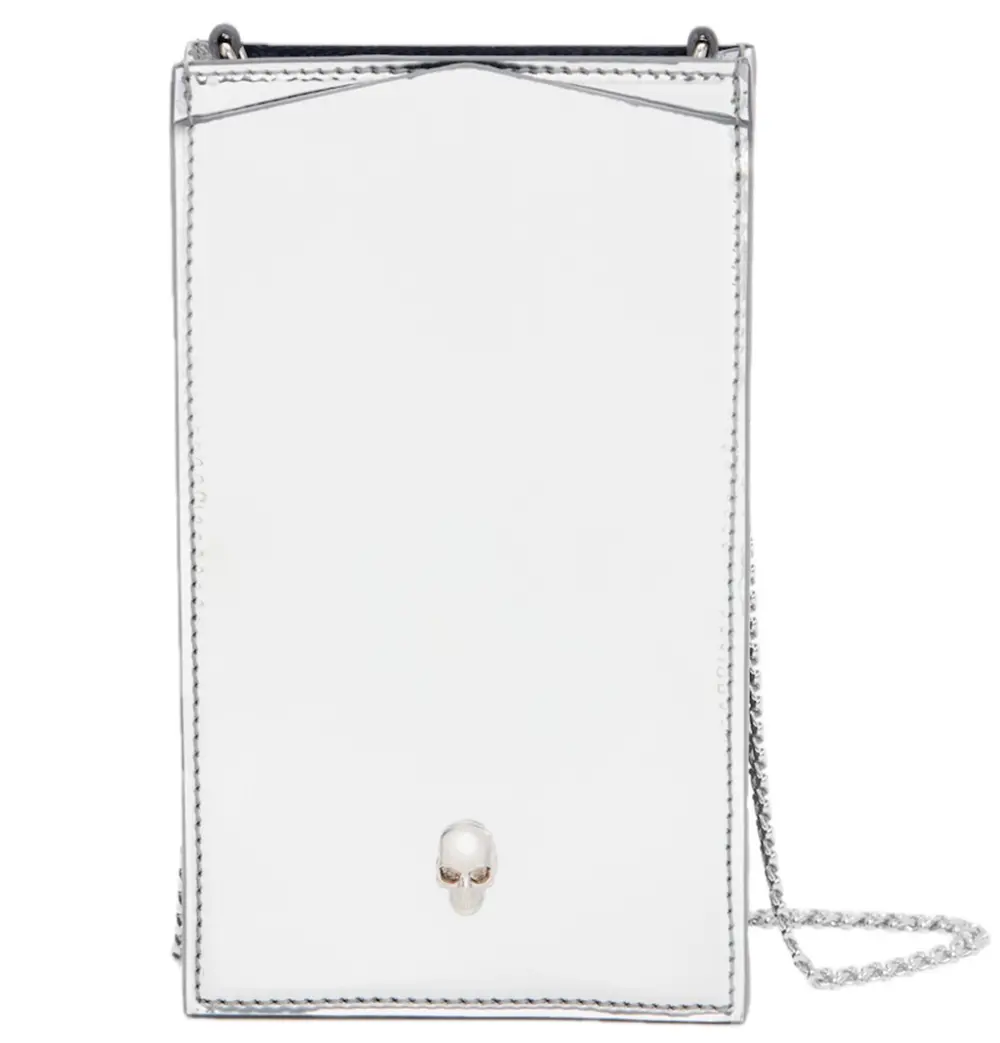 Túi Alexander McQueen Skull 'Silver' 6320351MA571402