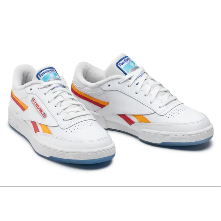 Alternative view of Giày Reebok Club C Revenge 'White Gold Red' GX0383