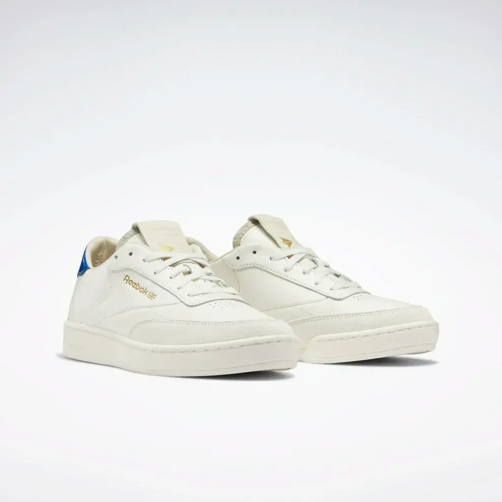 Giày Reebok Club C Clean 'Chalk Vector Blue' GY1384 - Ảnh 4
