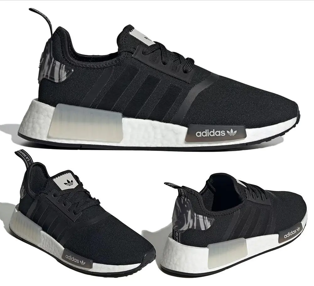 Giày Adidas NMD_R1 ‘Black White Marble’ IE9611 - Ảnh 6