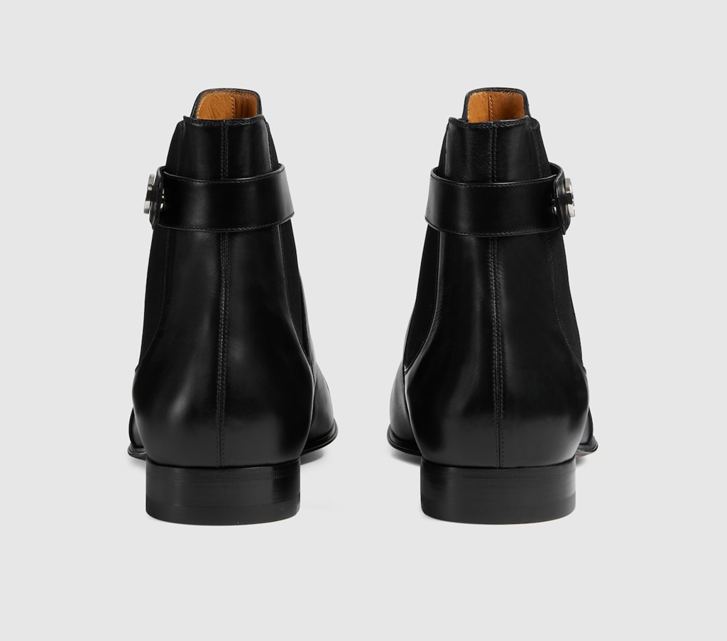 Giày Gucci Blondie Ankle Boot 'Black' 757777-06F80-1000 - Ảnh 3