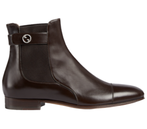 Giày Gucci Blondie Ankle Boot 'Brown' 757777-06F80-2140