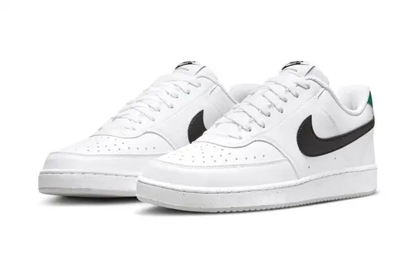 Alternative view of Giày Nike Court Vision 'White Black Green' DH2987-110