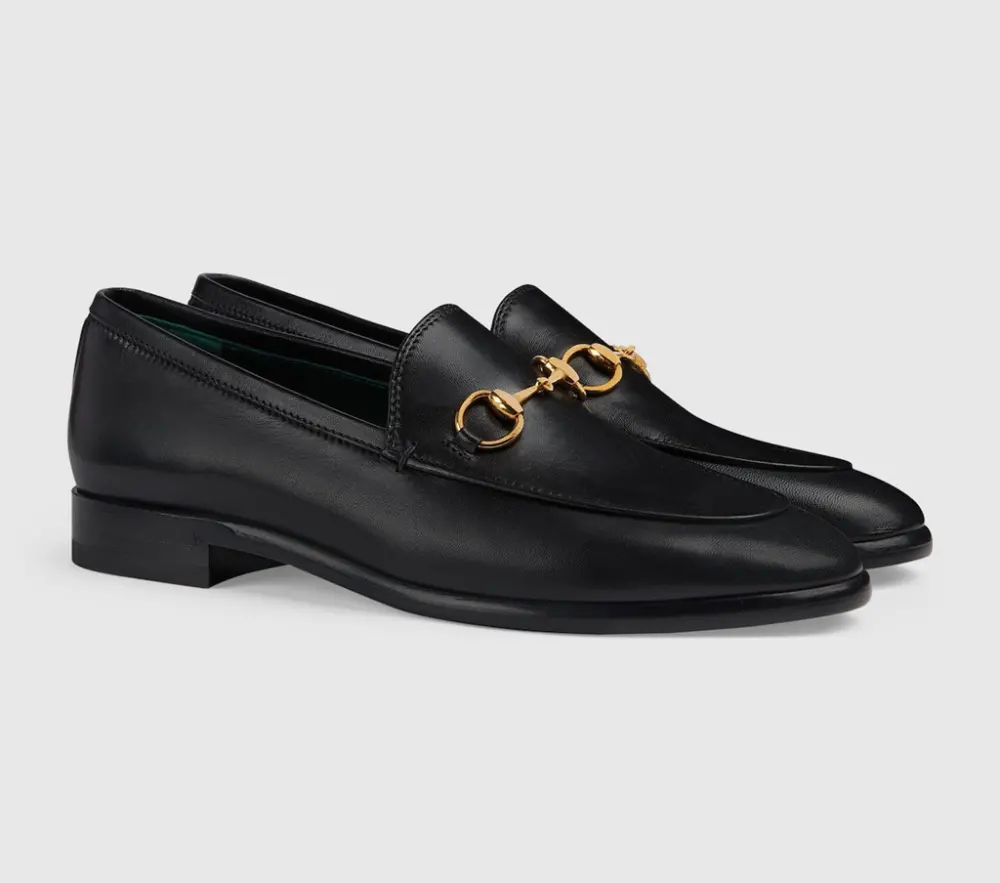Giày Gucci Jordaan Loafer 'Black' 759917-AACE9-1000 - Ảnh 4