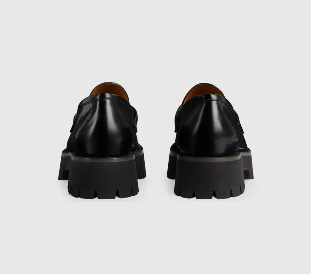 Giày Gucci Loafer With Horsebit 'Black' 764211-DS800-1000 - Ảnh 4