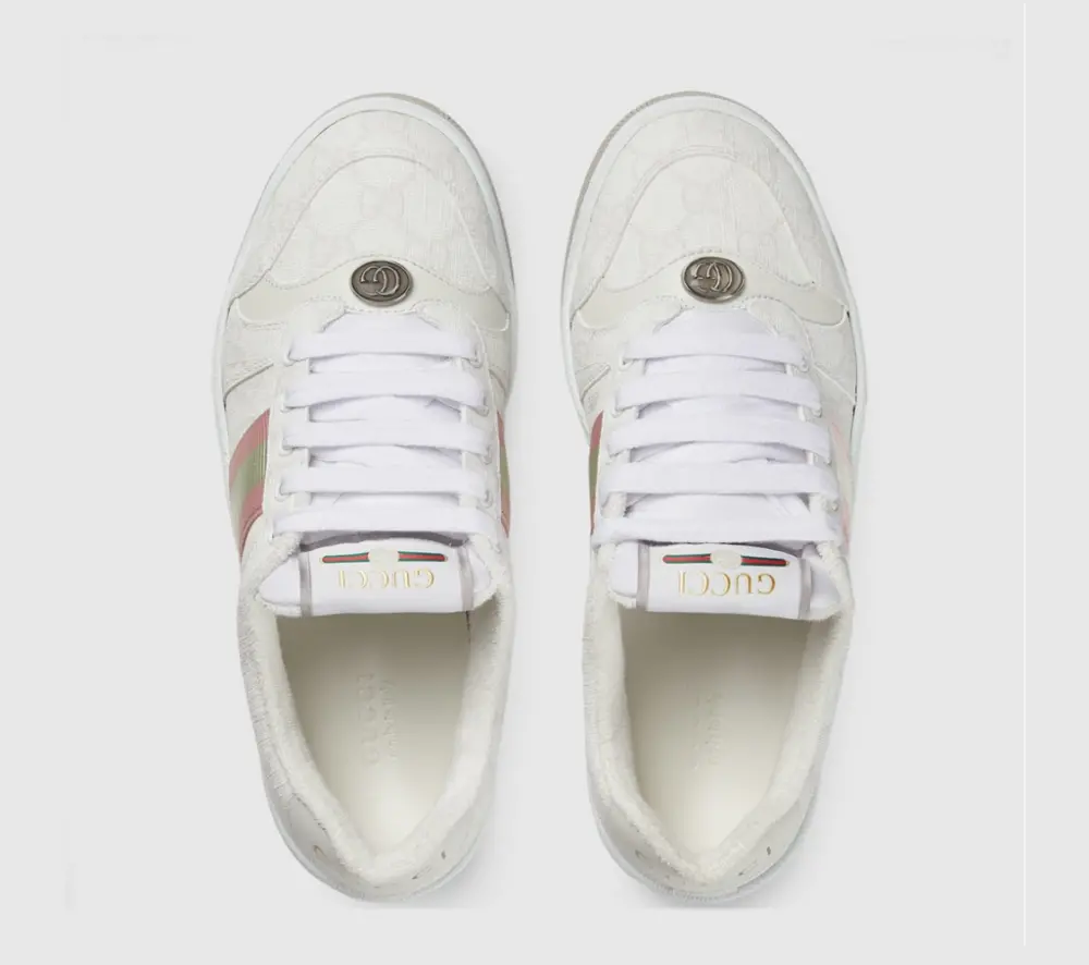 Giày Gucci Screener Sneaker 'White' 771134-96GE0-9058 - Ảnh 3