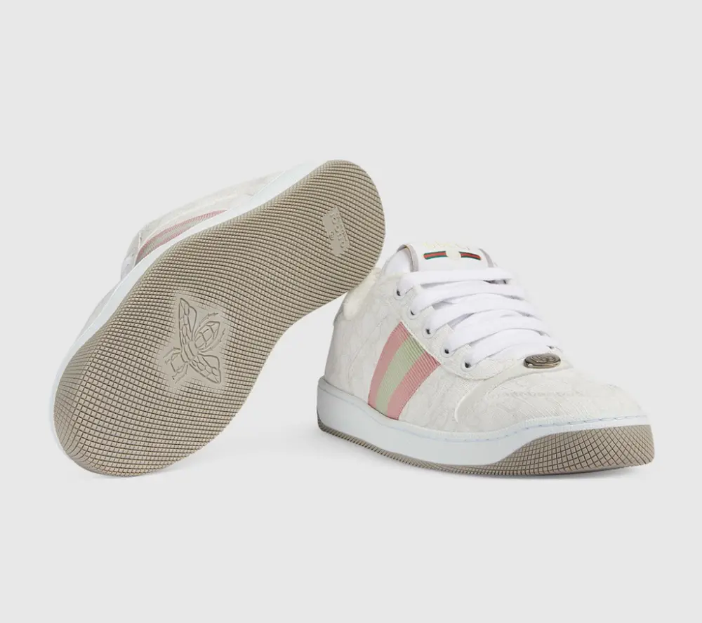 Alternative view of Giày Gucci Screener Sneaker 'White' 771134-96GE0-9058