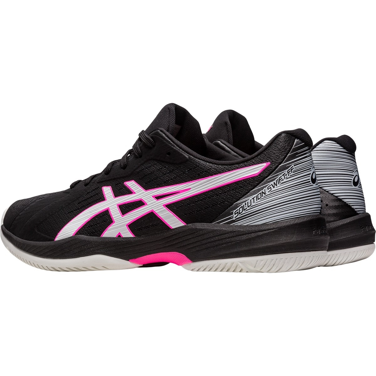 Giày Asics Solution Swift FF 'Black Hot Pink' 1041A298-002 - Ảnh 3