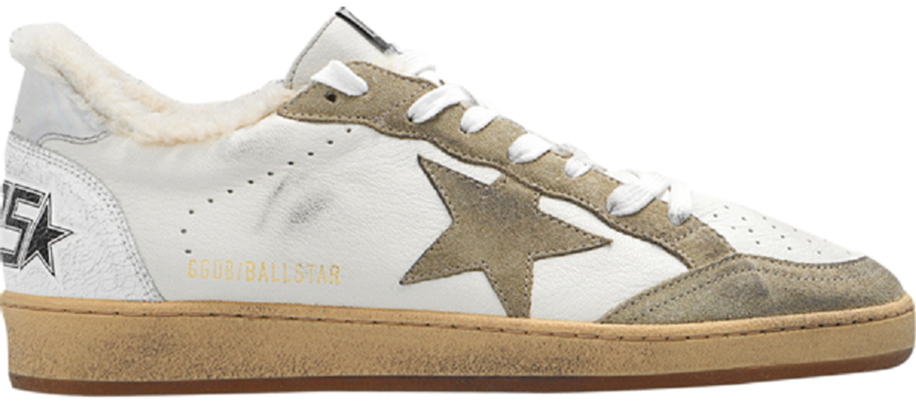 Giày Golden Goose Ball Star 'Taupe' GMF00117-F002464-10876