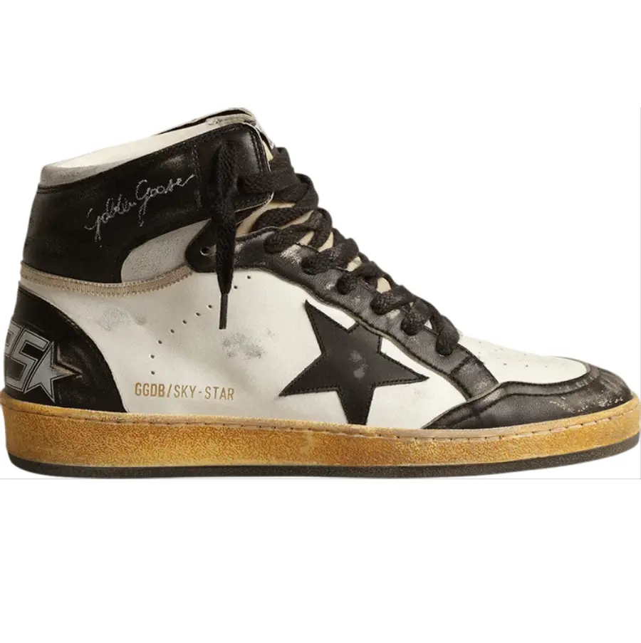 Giày Golden Goose Sky Star 'Black White Ice' GMF00230-F004076-10432