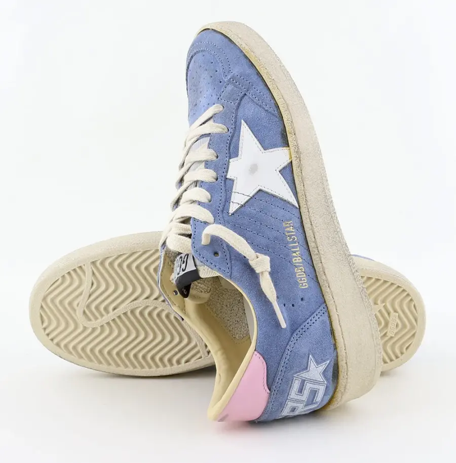 Giày Golden Goose 'Light Blue' GWF00117-F004178-50758 - Ảnh 3