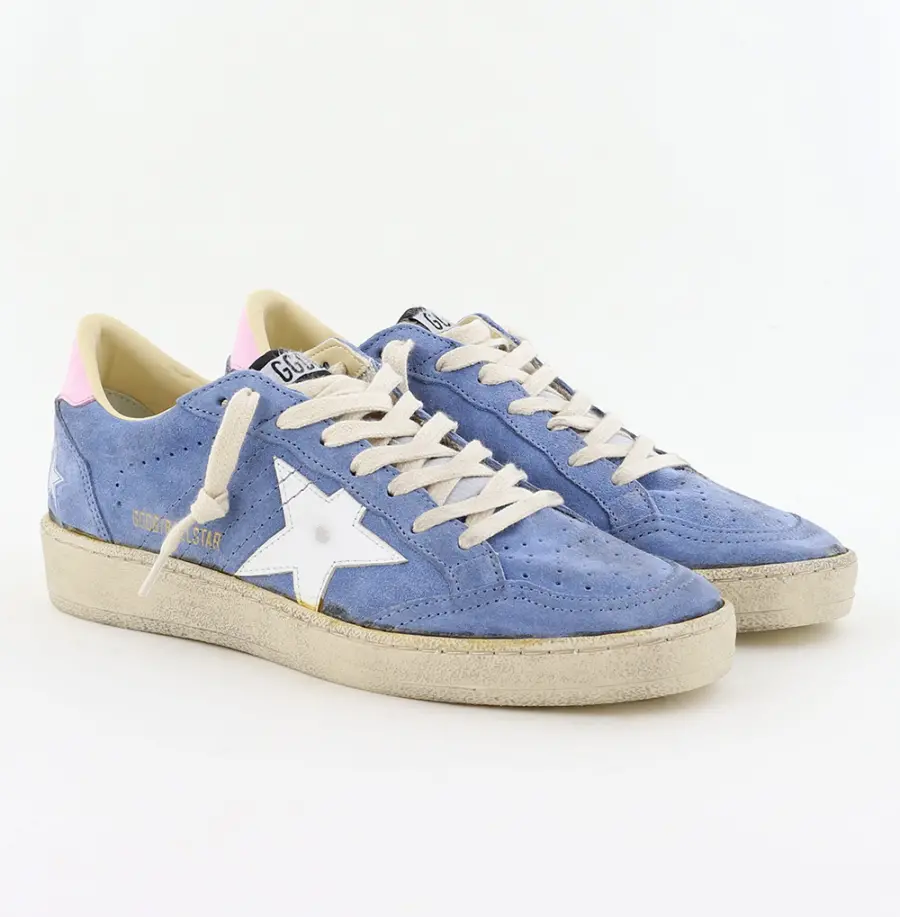Giày Golden Goose 'Light Blue' GWF00117-F004178-50758 - Ảnh 4