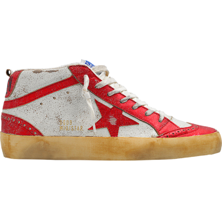 Giày Golden Goose Mid Star 'Red' GWF00122-F004250-15308