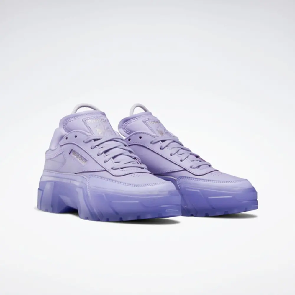 Giày Reebok Cardi B x Club C 'Crisp Purple' GX7632 - Ảnh 4