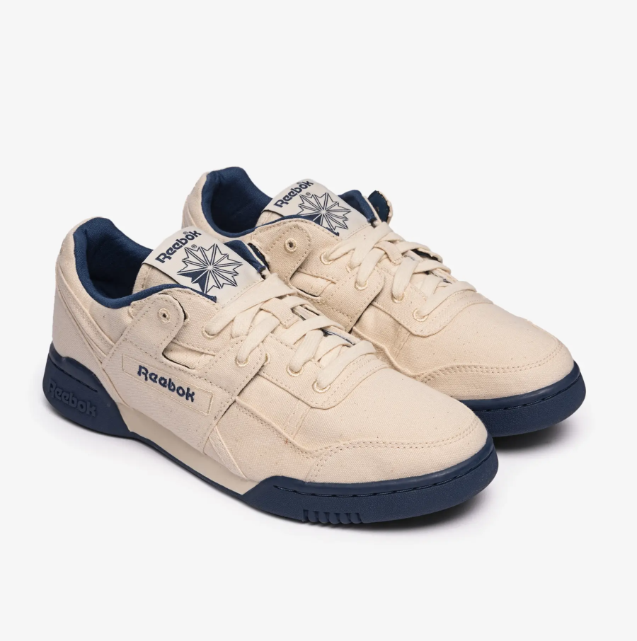 Giày Reebox Workout Plus 'Chalk Batik Blue' GZ3653 - Ảnh 4