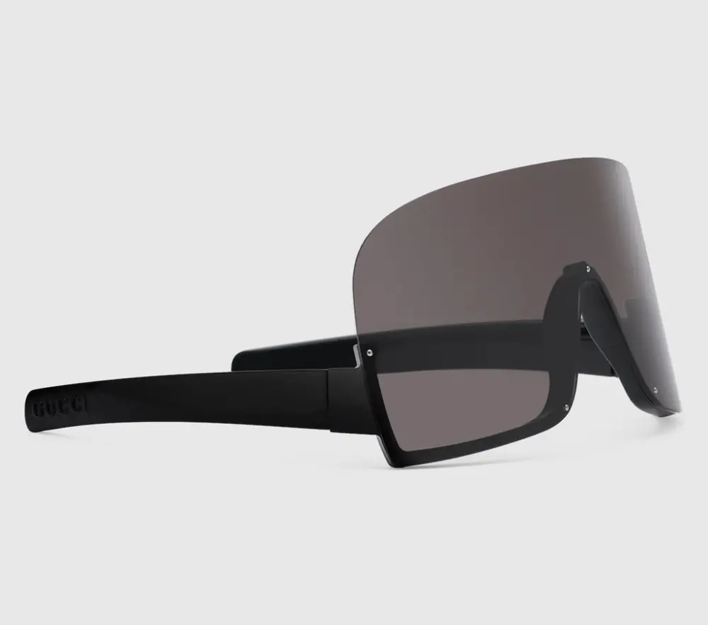 Kính Gucci Mask Shaped Frame 'Shiny Black' 769794-J1691-1012 - Ảnh 3