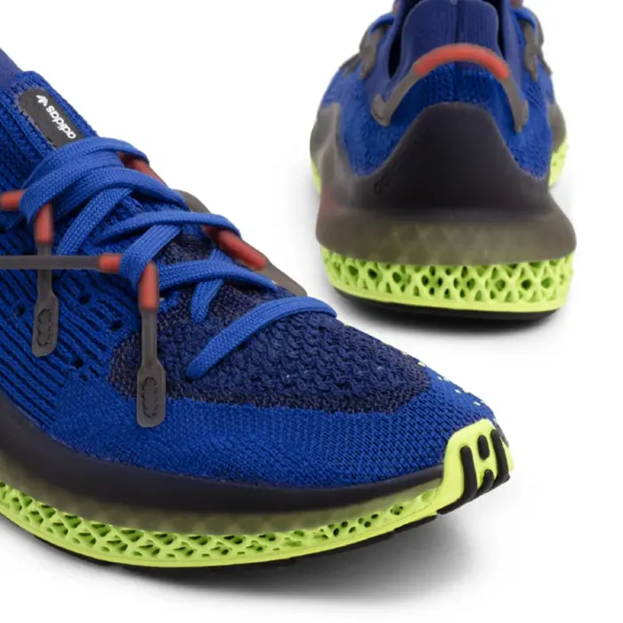 Alternative view of Giày Adidas 4D Fusio Bold ‘Blue Light Flash Yellow’ H04509