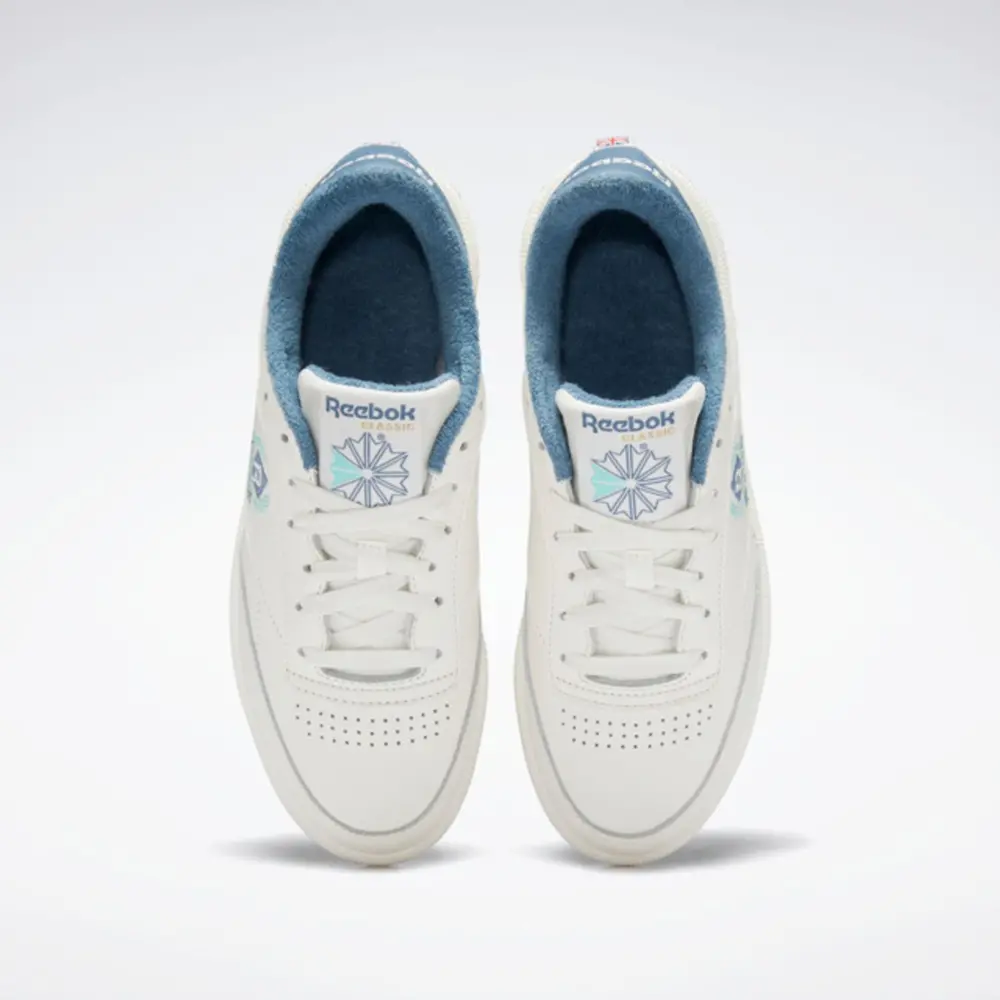 Giày Reebok Club C 85 Chalk 'Slate Blue' H05812 - Ảnh 5