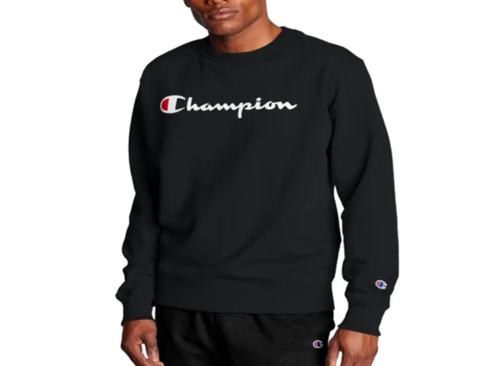 Alternative view of Áo Champion Flc Crew 'Black' GF88H Y06794