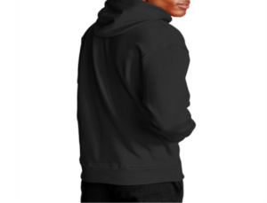 Alternative view of Áo Champion Powerblend Pullover Hoodie 'Black' S0889-003