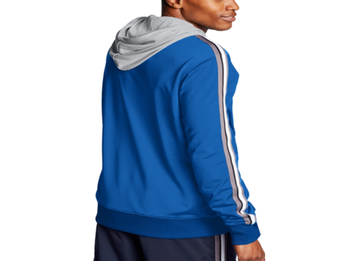 Áo Champion Track Embroidered Logo Navy S4523 550206 - Ảnh 2