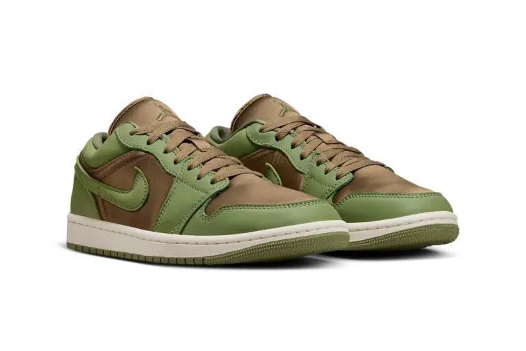 Giày Nike Air Jordan 1 Low SE ‘Light Olive’ FB9893-300 - Ảnh 5
