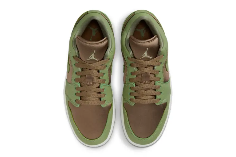 Giày Nike Air Jordan 1 Low SE ‘Light Olive’ FB9893-300 - Ảnh 4