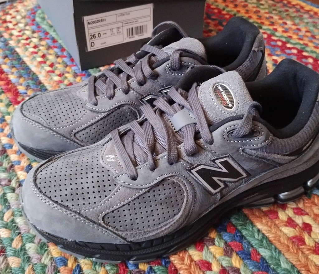 Giày New Balance 2002R 'Castlerock Grey Black' M2002REH - Ảnh 5