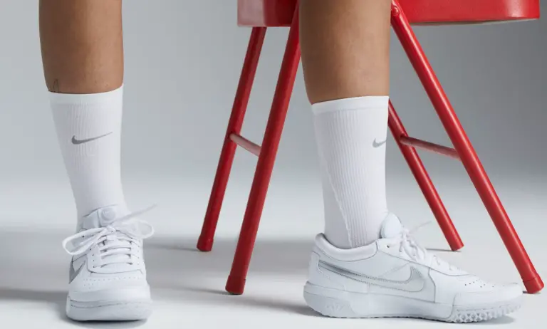 Giày Nike Court Zoom Lite 3 ‘White Silver’ DH1042-101 - Ảnh 5
