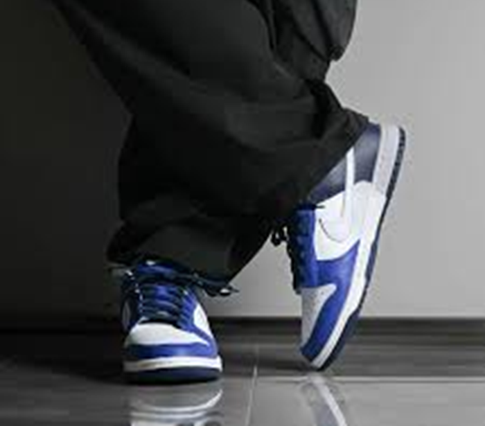 Giày Nike Dunk Low ‘Navy Blue White’ FQ8826-100 - Ảnh 3