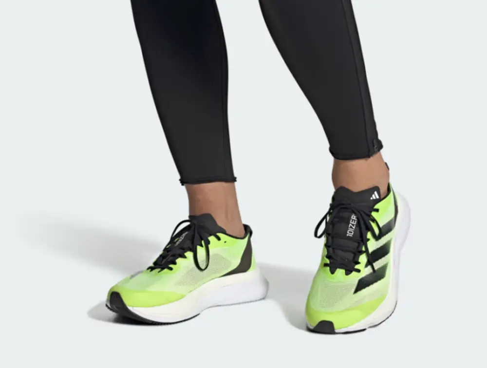 Giày Adidas Adizero Boston 12 ‘Lucid Lemon’ HP9705 - Ảnh 4