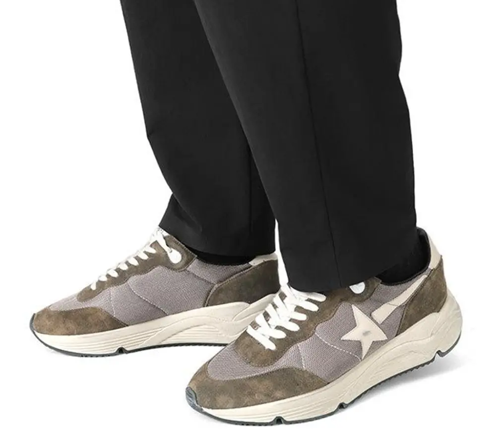 Giày Golden Goose Running 'Olive' GMF00272-F003249-35812 - Ảnh 6