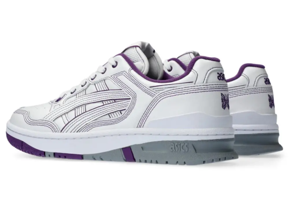 Giày Asics x Needles EX89 ‘White Purple’ 1201A942-100 - Ảnh 7
