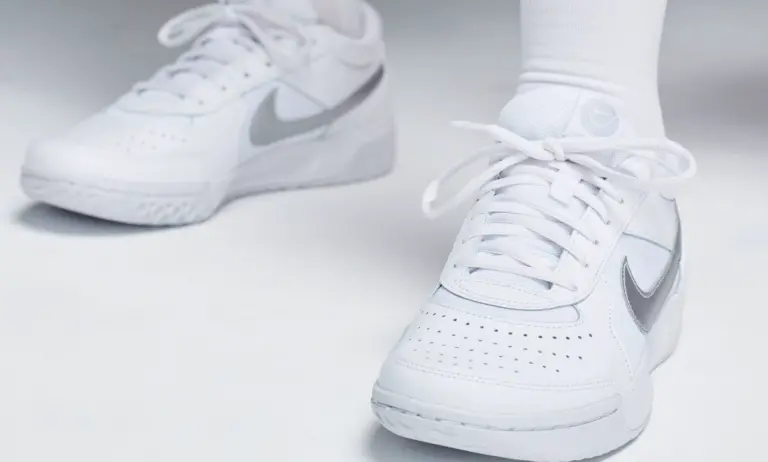 Giày Nike Court Zoom Lite 3 ‘White Silver’ DH1042-101 - Ảnh 4