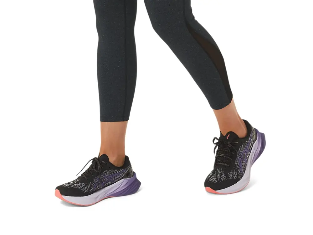 Alternative view of Giày Asics NovaBlast 3 Black Purple 1012B288-003
