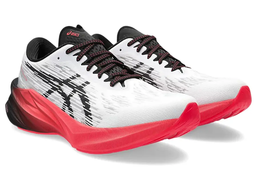 Giày Asics NovaBlast 3 White Black 1011B459-104 - Ảnh 4