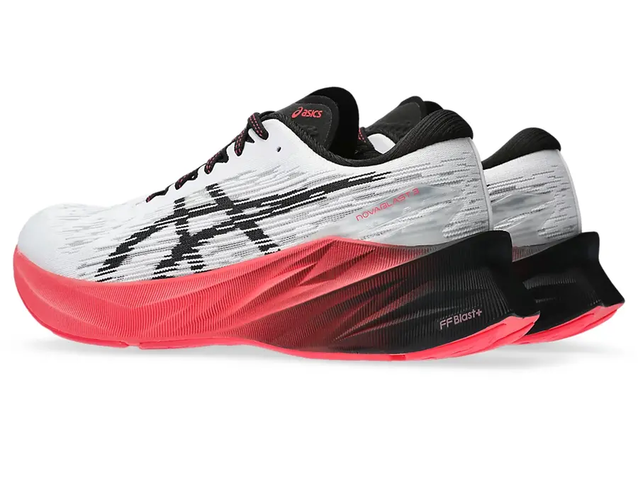 Giày Asics NovaBlast 3 White Black 1011B459-104 - Ảnh 3