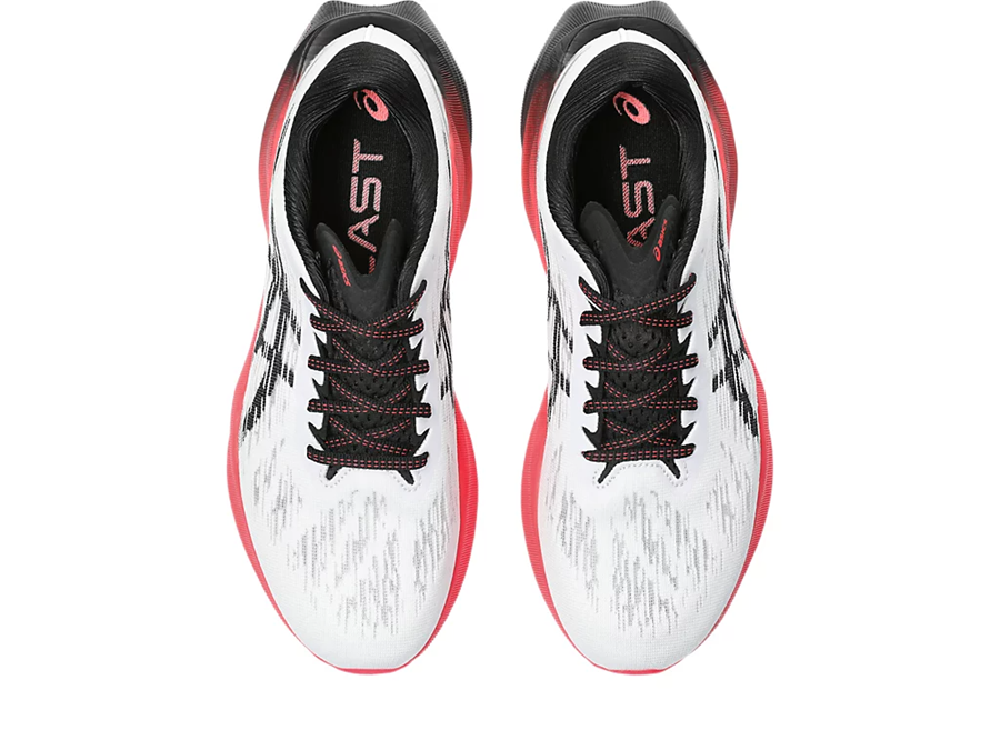 Giày Asics NovaBlast 3 White Black 1011B459-104 - Ảnh 5