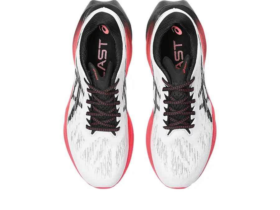 Giày Asics NovaBlast 3 White Black 1011B459-104 - Ảnh 5